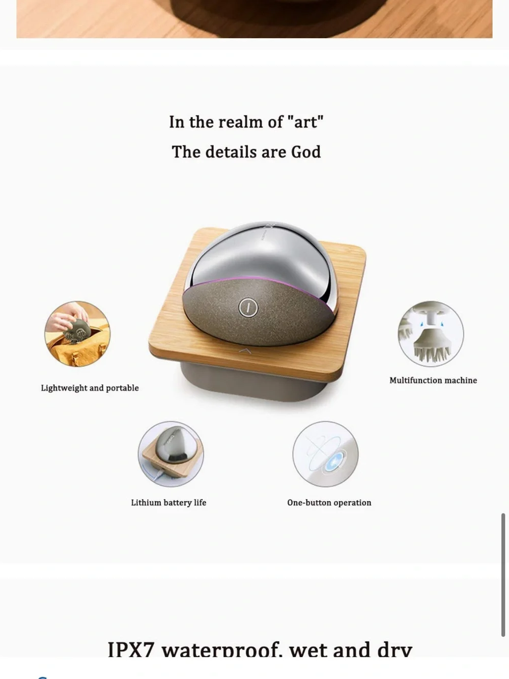 Breo hair massager